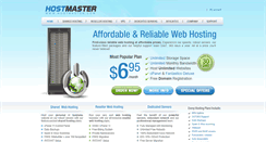 Desktop Screenshot of hostmaster.com