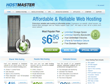 Tablet Screenshot of host243.hostmaster.com